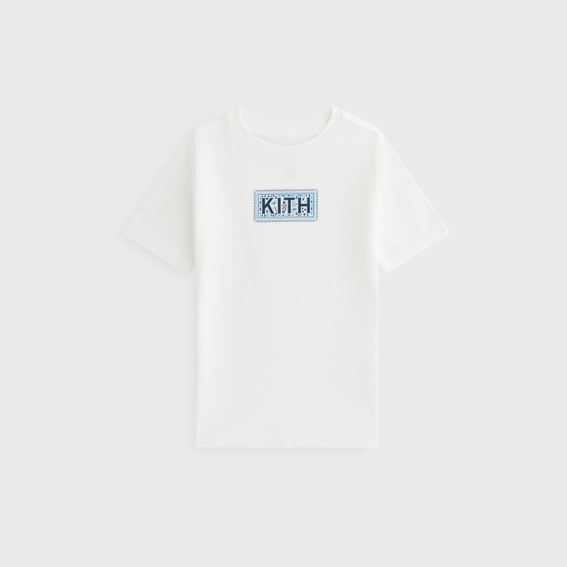 Kith Kids Needlepoint Tee in White