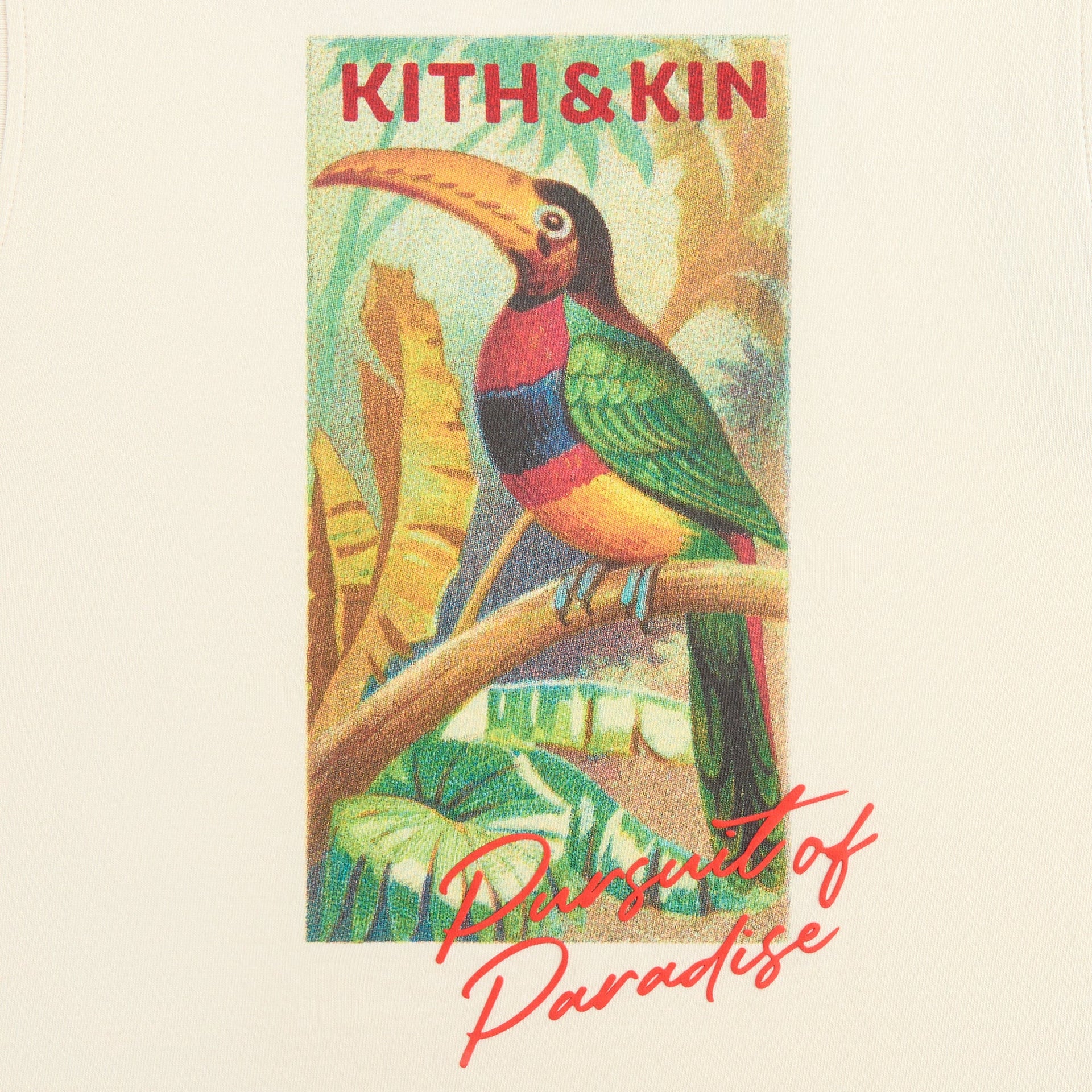 Kith Kids Pursuit of Paradise Muscle Tank - Sandrift