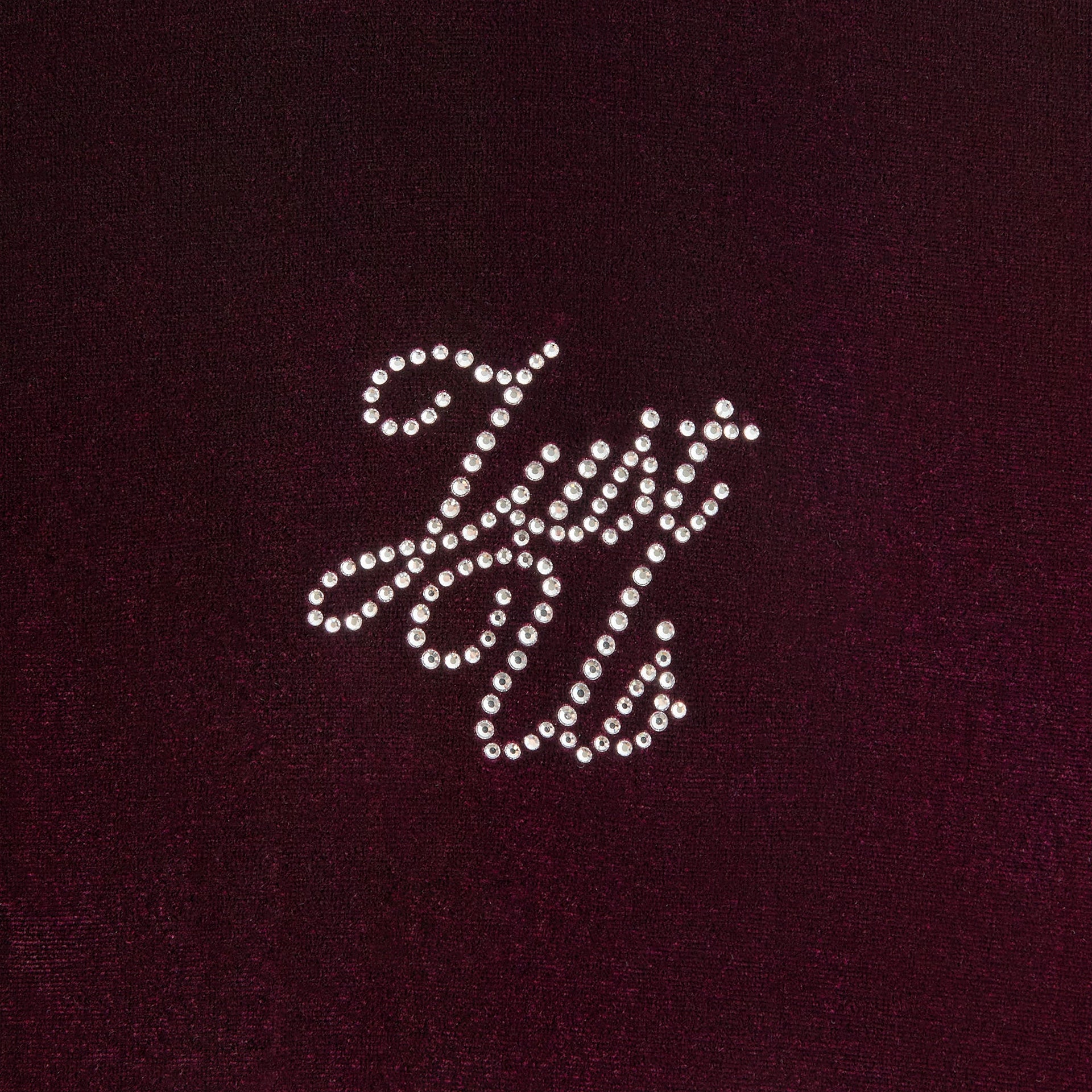 Kith Kids Velour Track Cropped Nelson Hoodie - Campus