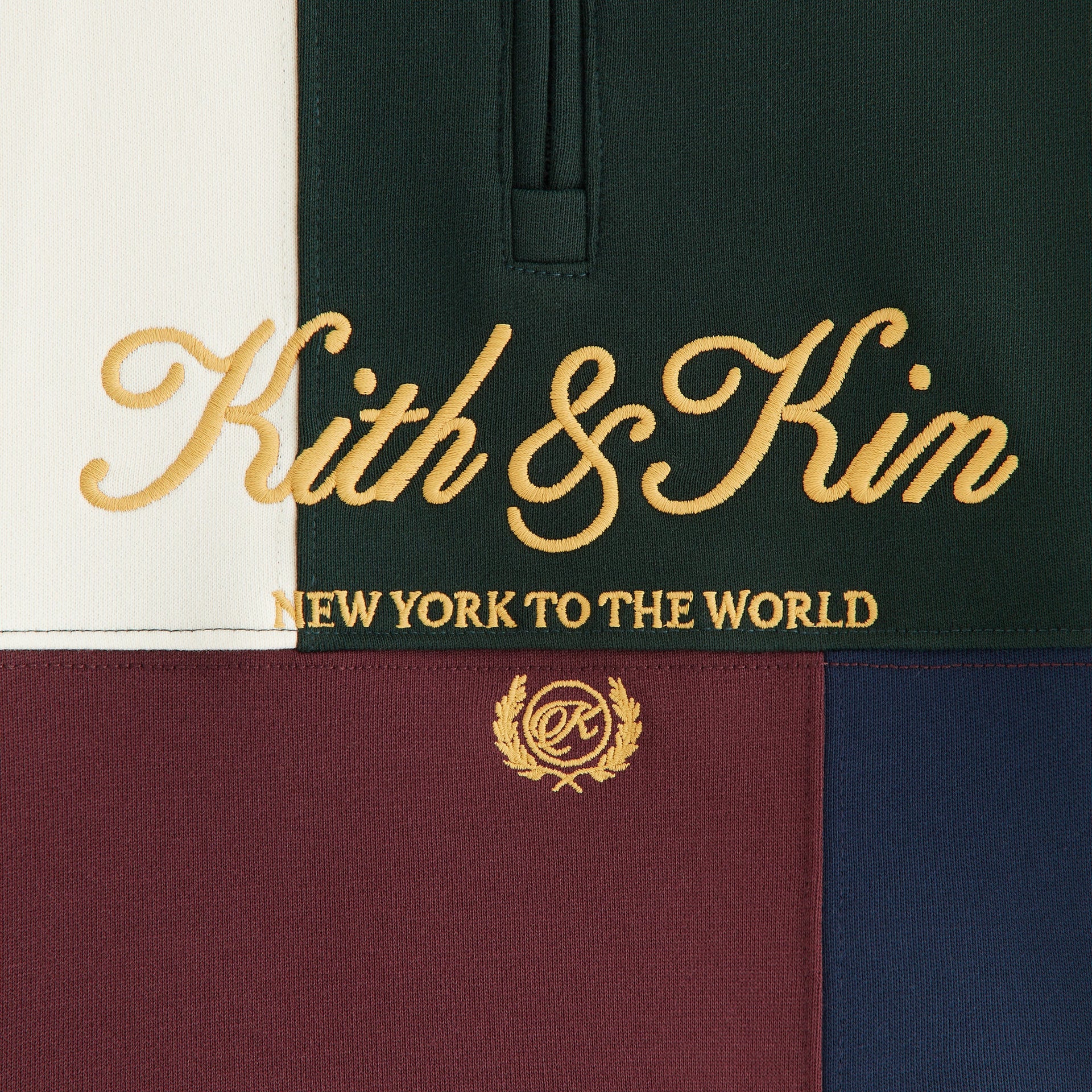 Kith Kids Patchwork Hunter Quarter Zip - Stadium