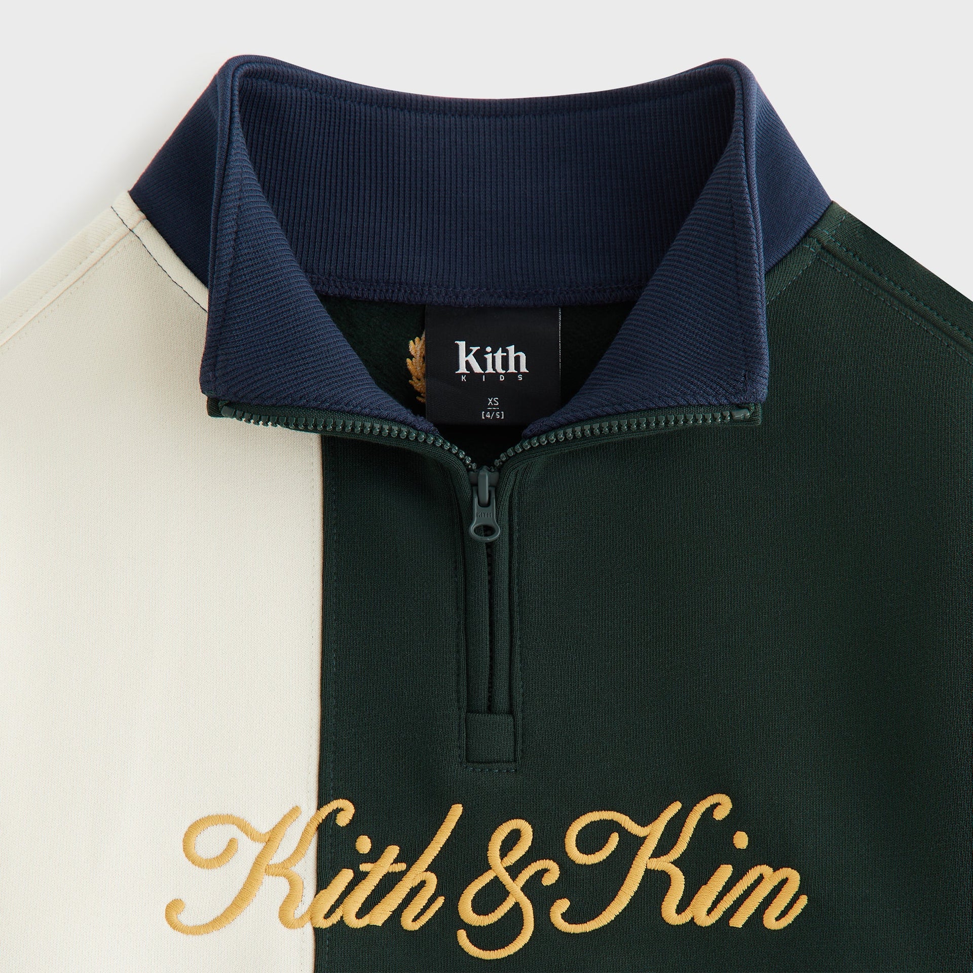 Kith Kids Patchwork Hunter Quarter Zip - Stadium