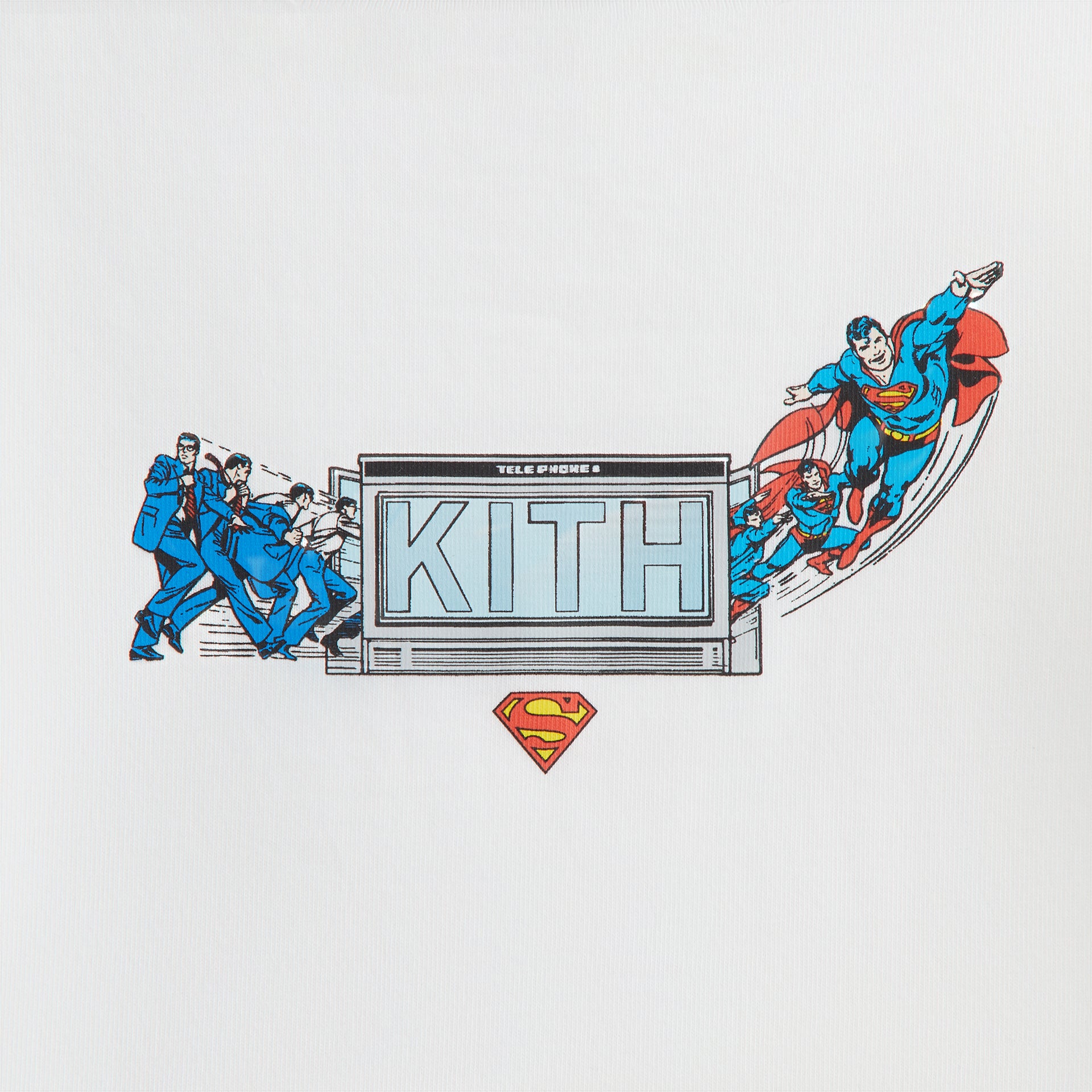 Superman | Kith Kids Booth Vintage Tee - White