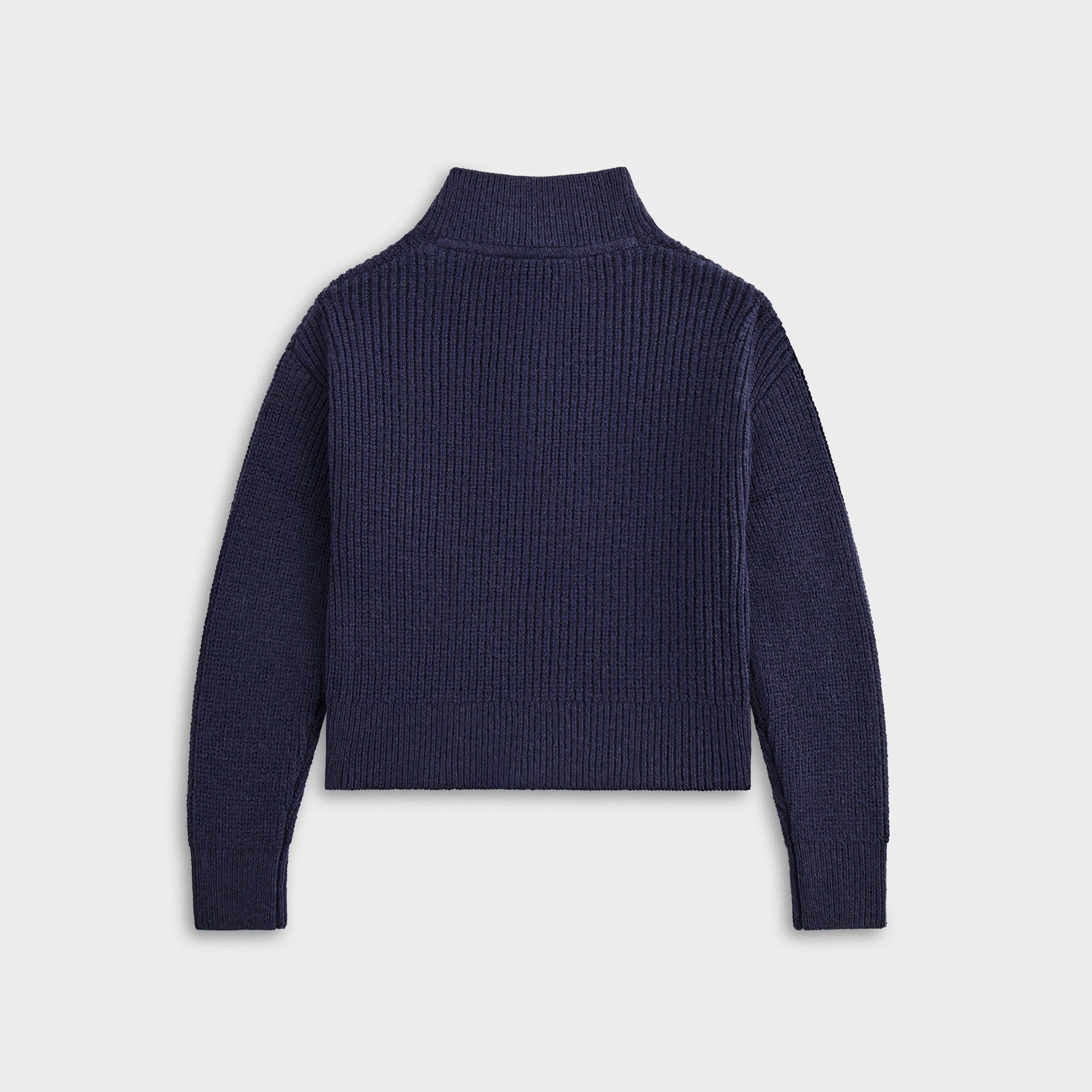 Kith Kids Sweater Rib Hunter Quarter Zip - Nocturnal