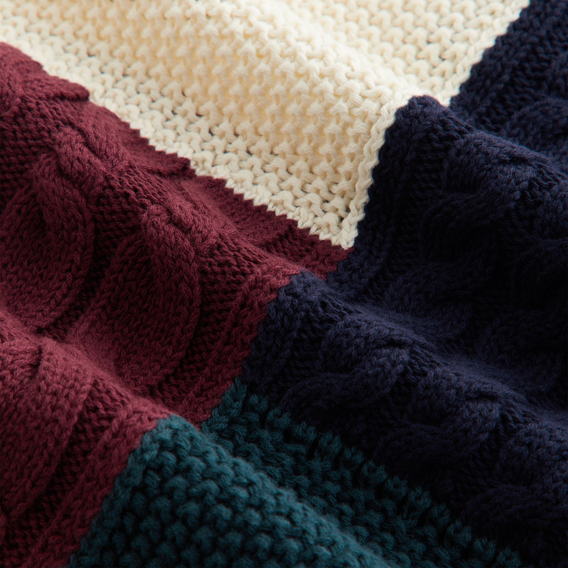 Kith Kids Color-Block Wyona Full Zip Sweater - Stadium