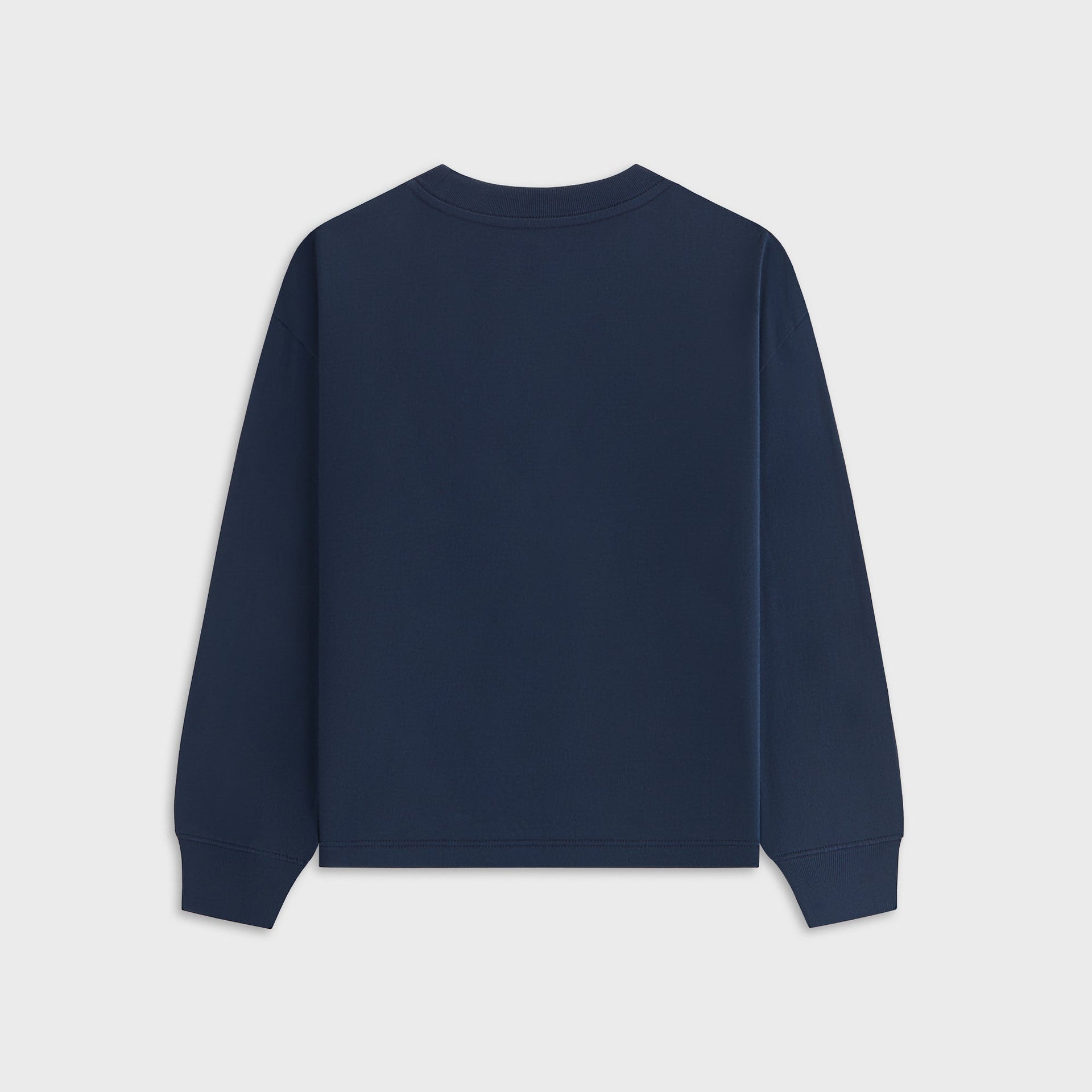 Kith Kids Signature Logo Long Sleeve Tee - Nocturnal