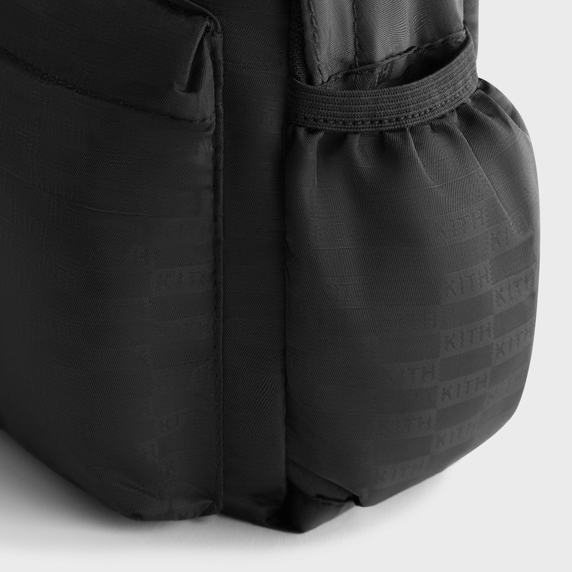 Kith Kids Monogram Nylon Jacquard Backpack - Black