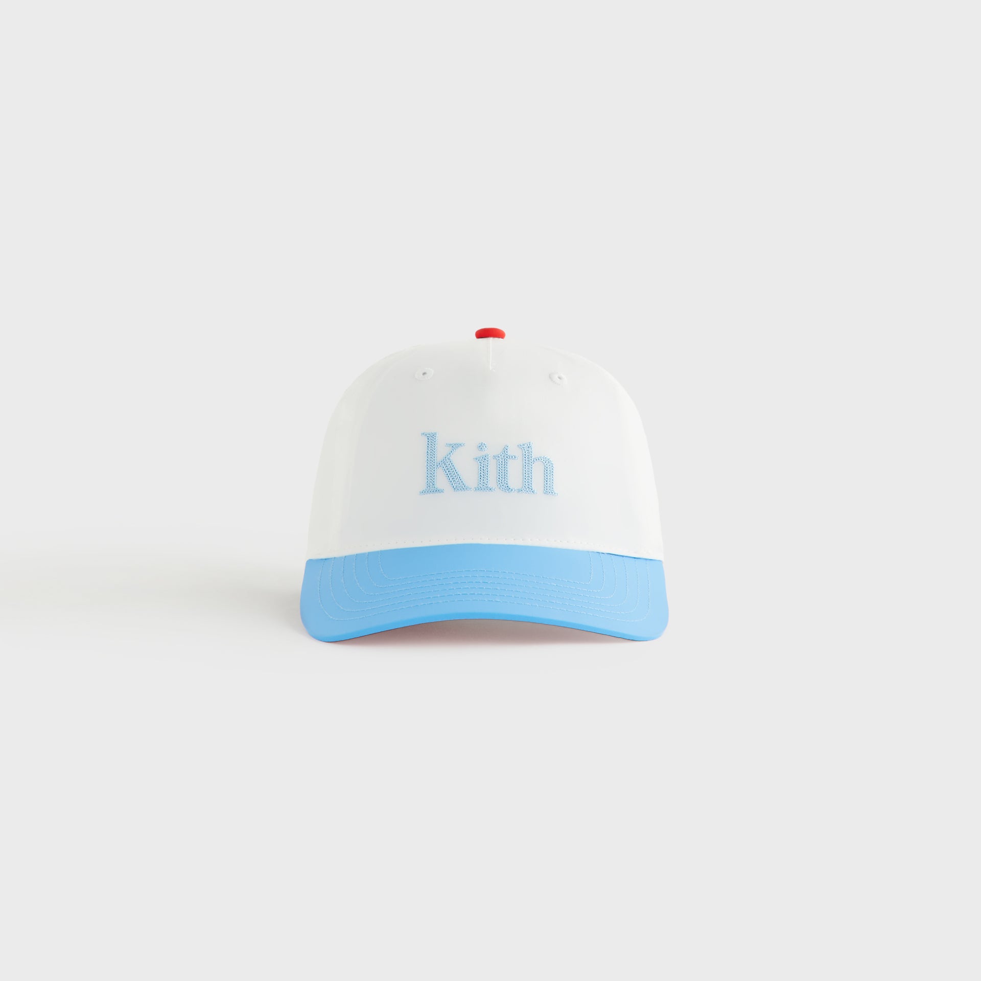 Kith Kids Harrison Pinch Crown Cap in Swedish Blue