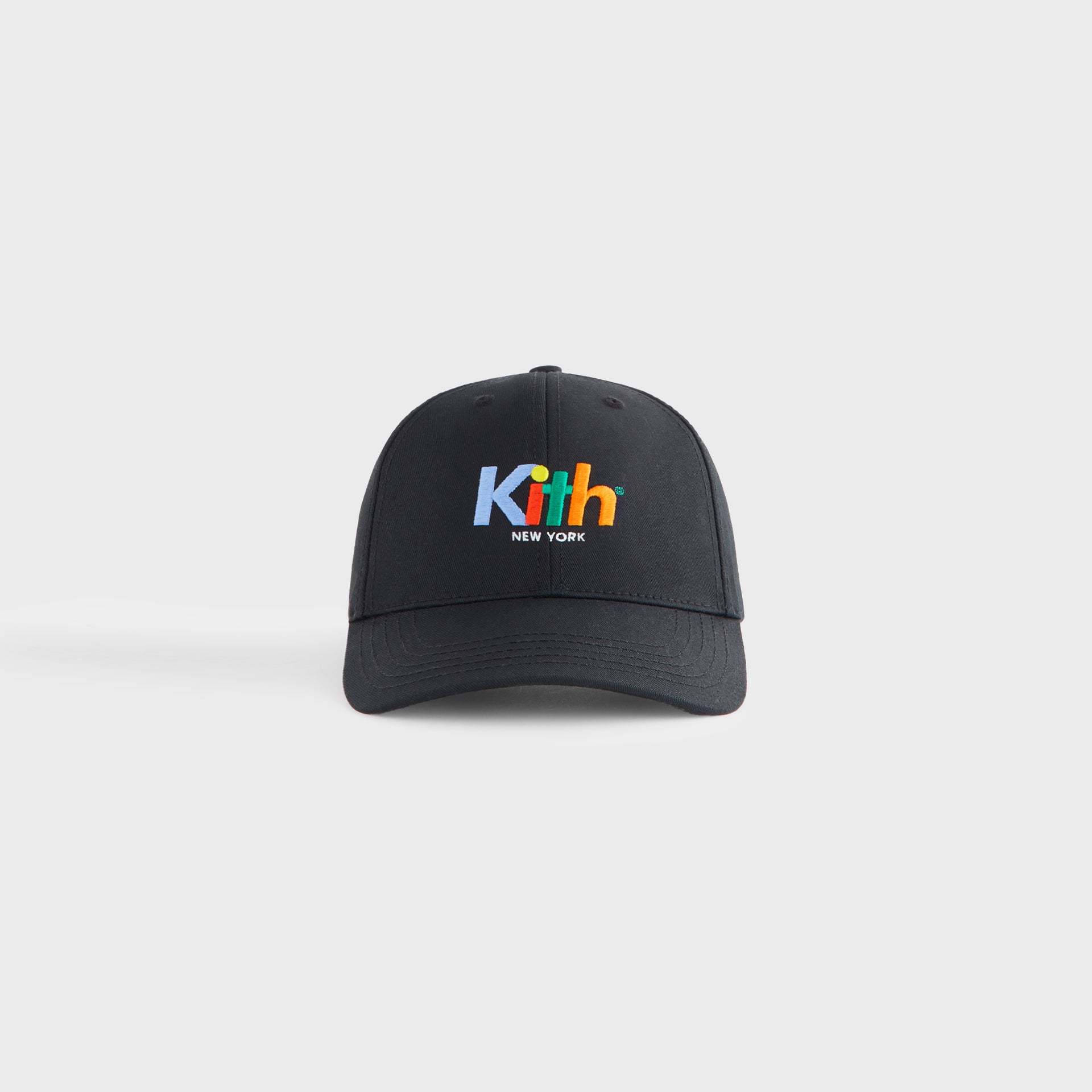 Erlebniswelt-fliegenfischenShops Kids Multi Color Logo Classic Cap Jayhawks - Black Beauty