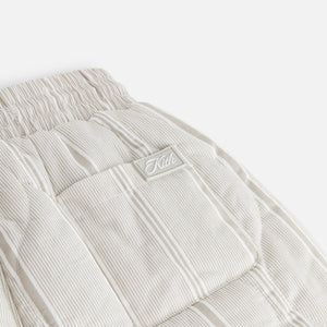 Kith Kids Quilted Micah Short - Plaster
