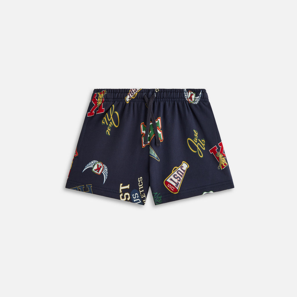 Popular Kith Navy Blue Regal Terry Shorts Size Small