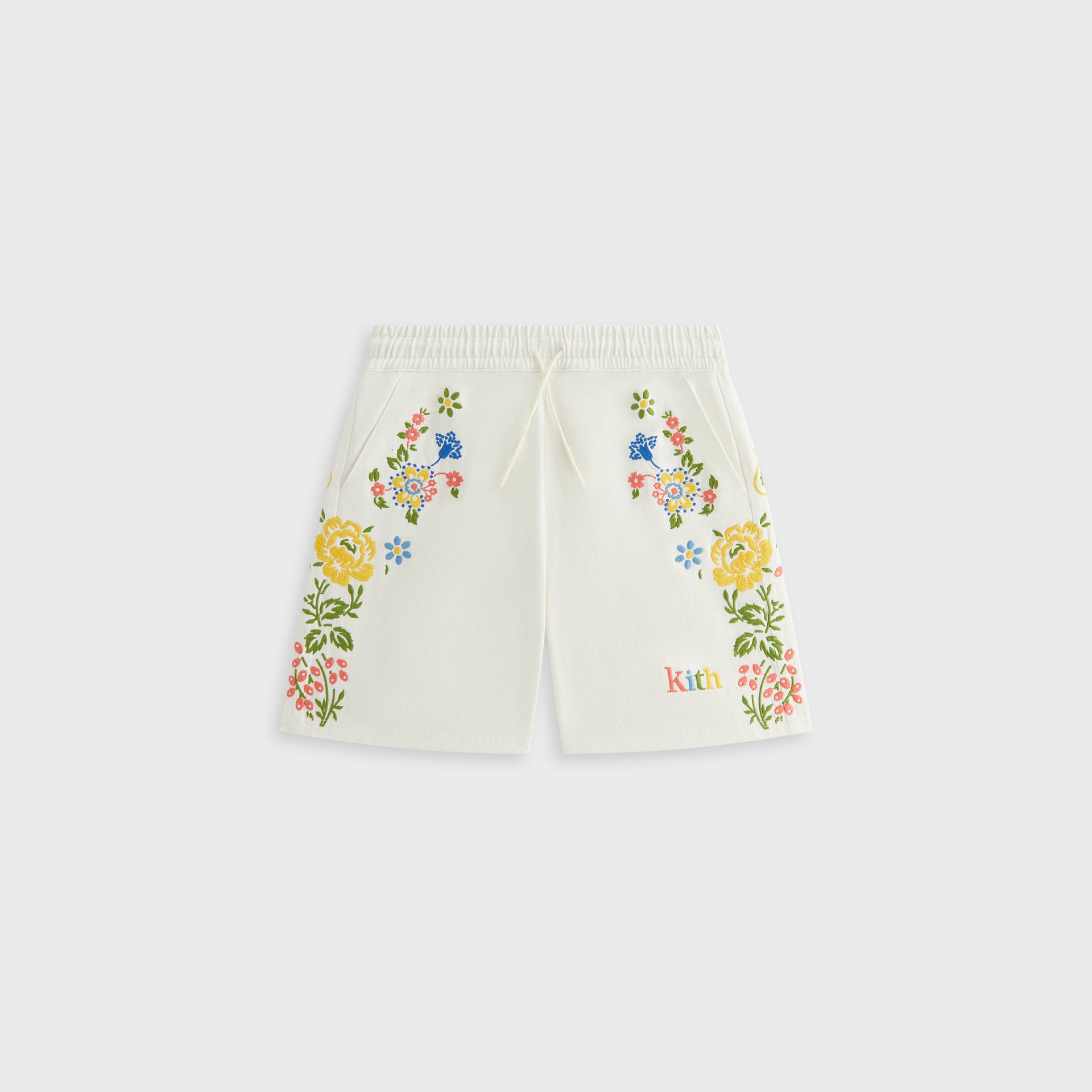 Kith Kids Floral Paisley Apollo Short in Silk