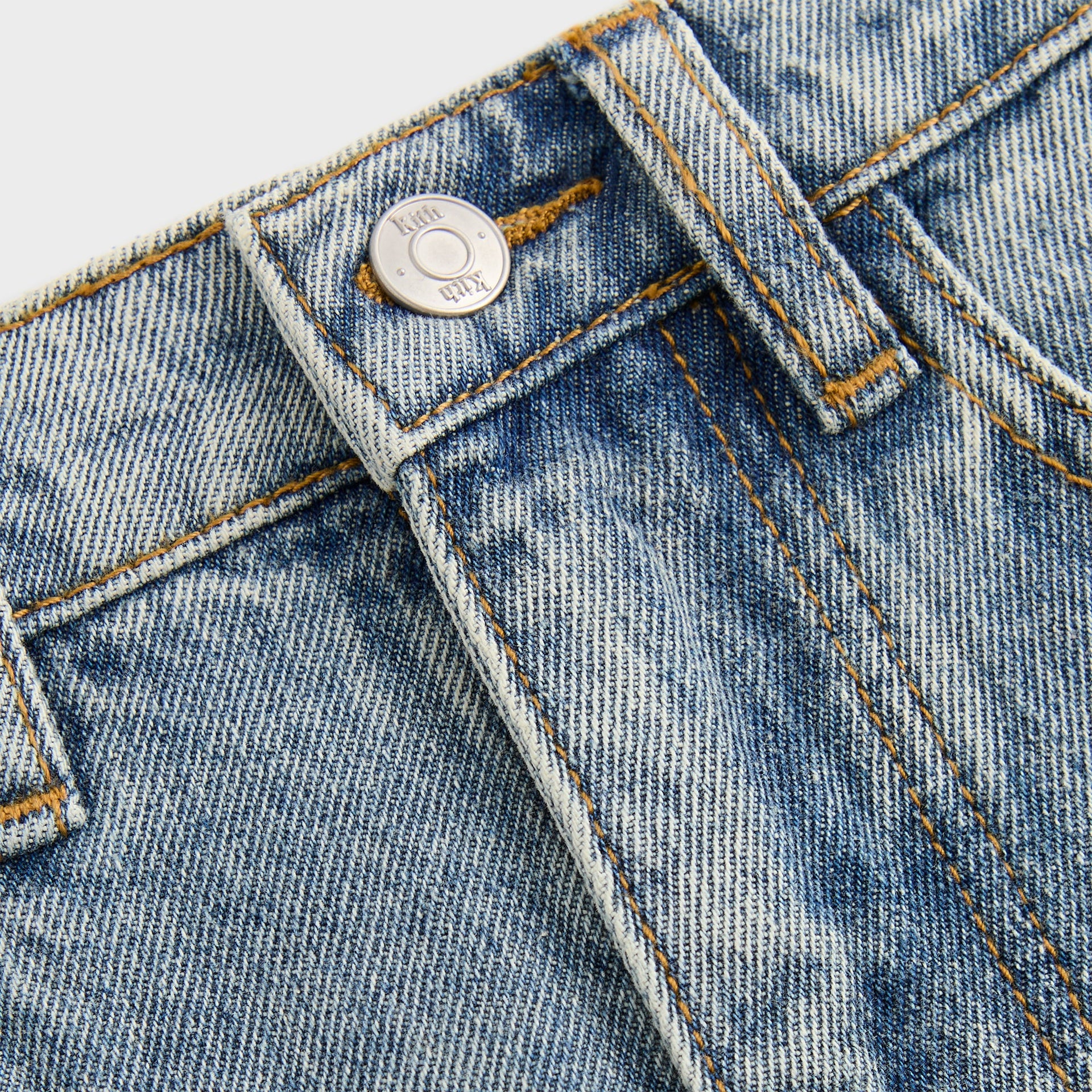 Kith Kids Denim Heston Wide Leg Jean - Roman Wash