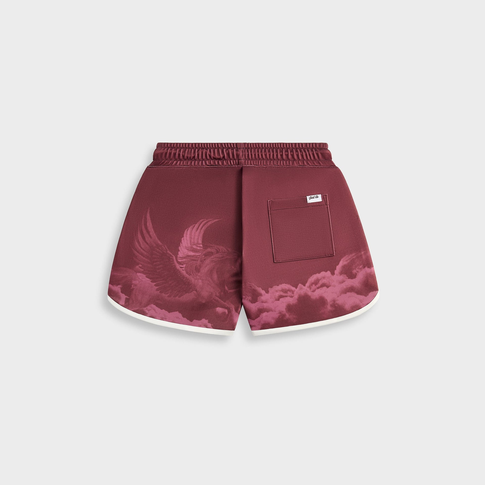 Kith Kids Printed Pegasus Jordan Soccer Short - Magma