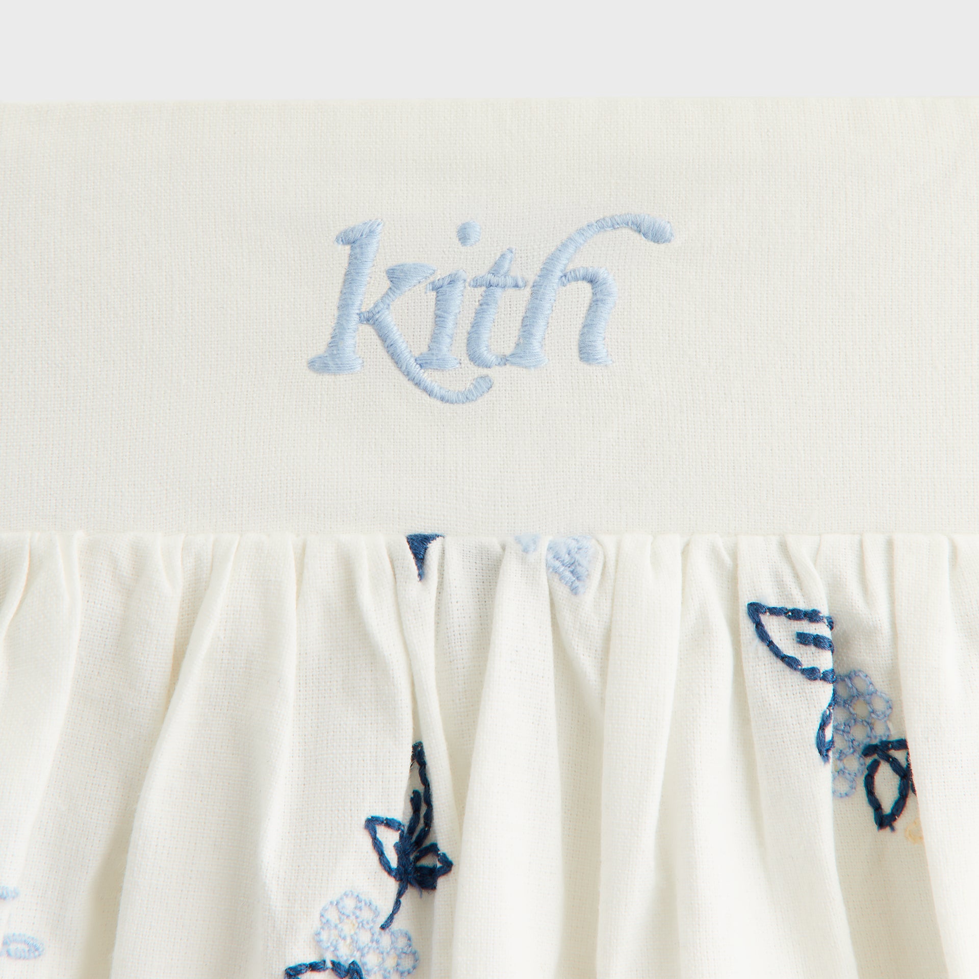 Kith Kids Peyton Novelty Mini Dress in White