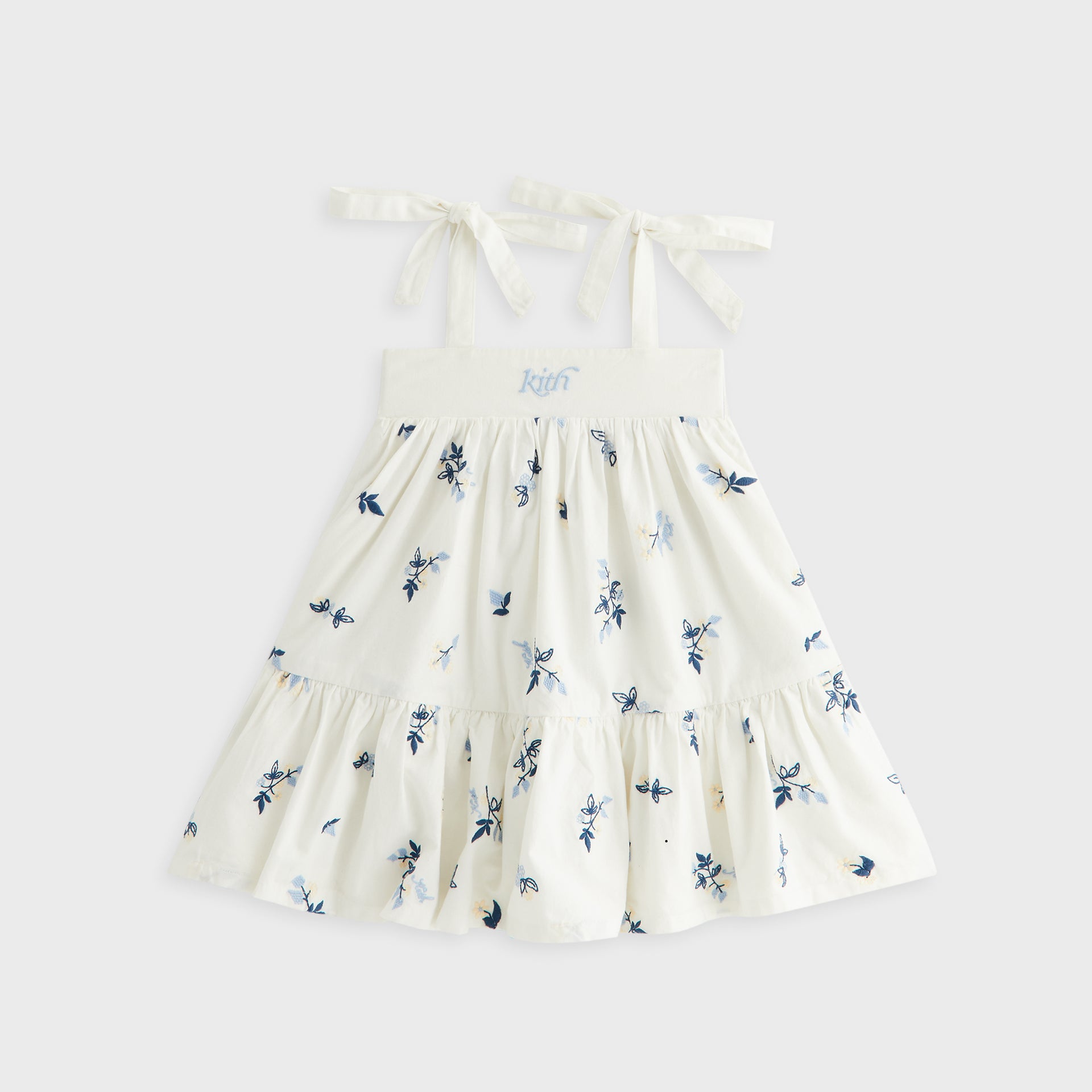Kith Kids Peyton Novelty Mini Dress in White