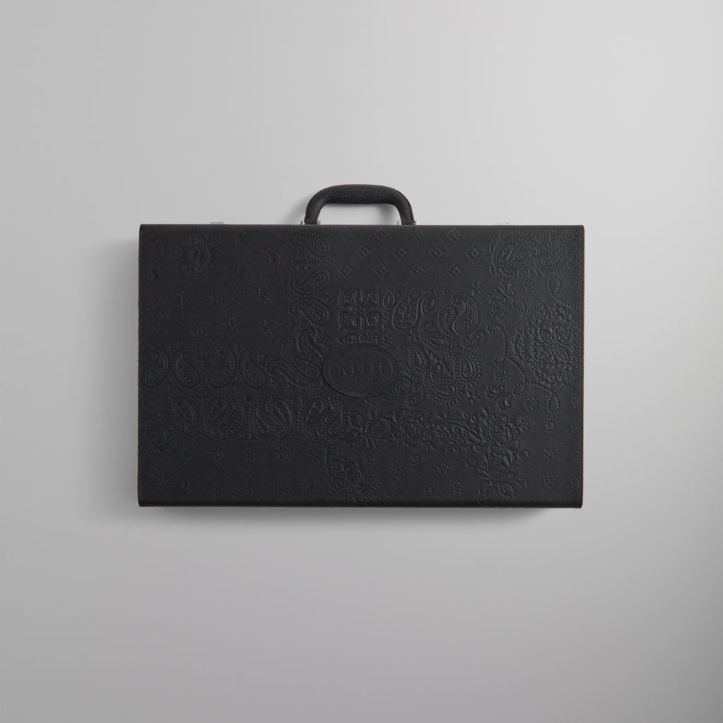 Kith Paisley Backgammon Board - Black