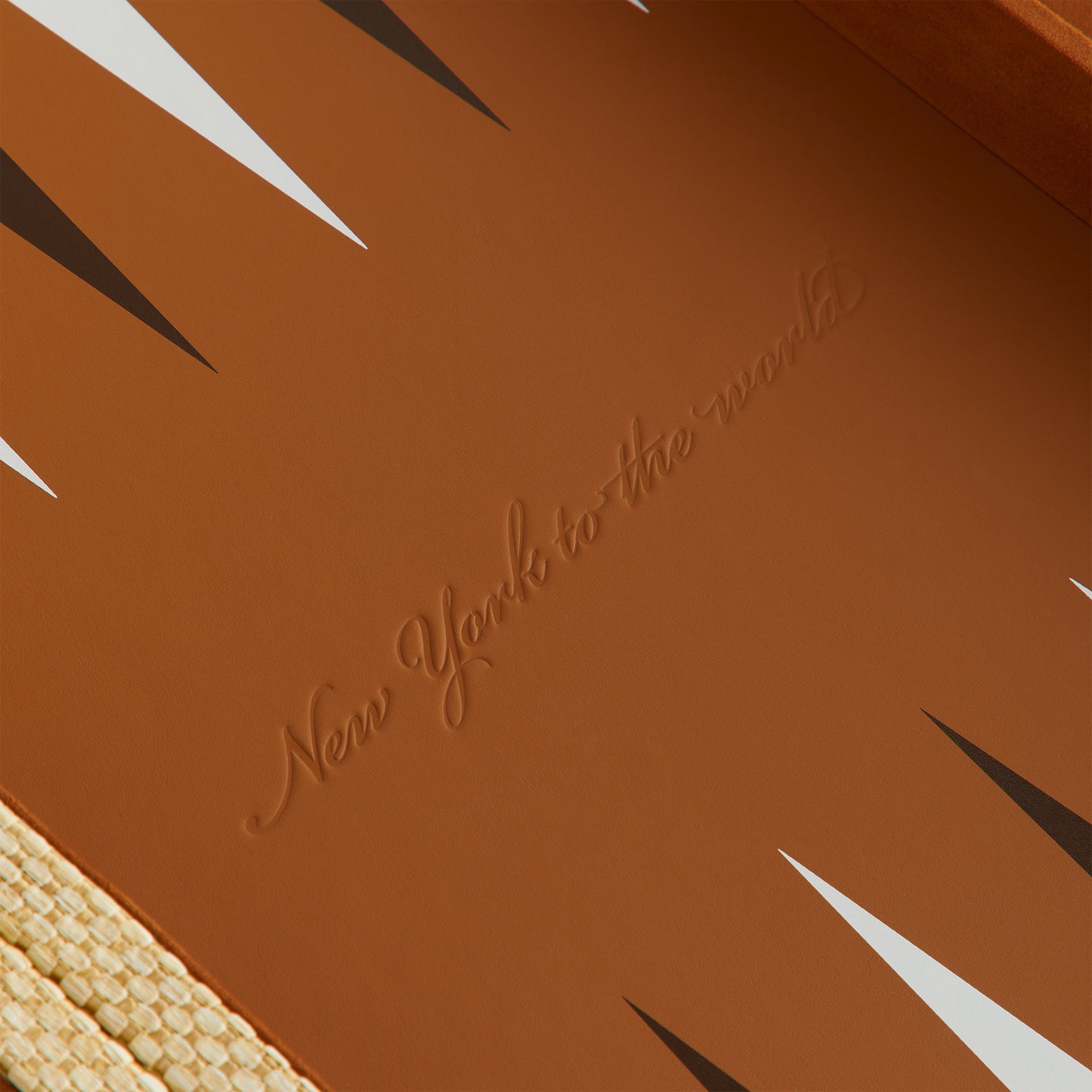 Kith Raffia Backgammon Board - Radiant