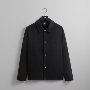 UrlfreezeShops Double Knit Coaches Jacket - Black