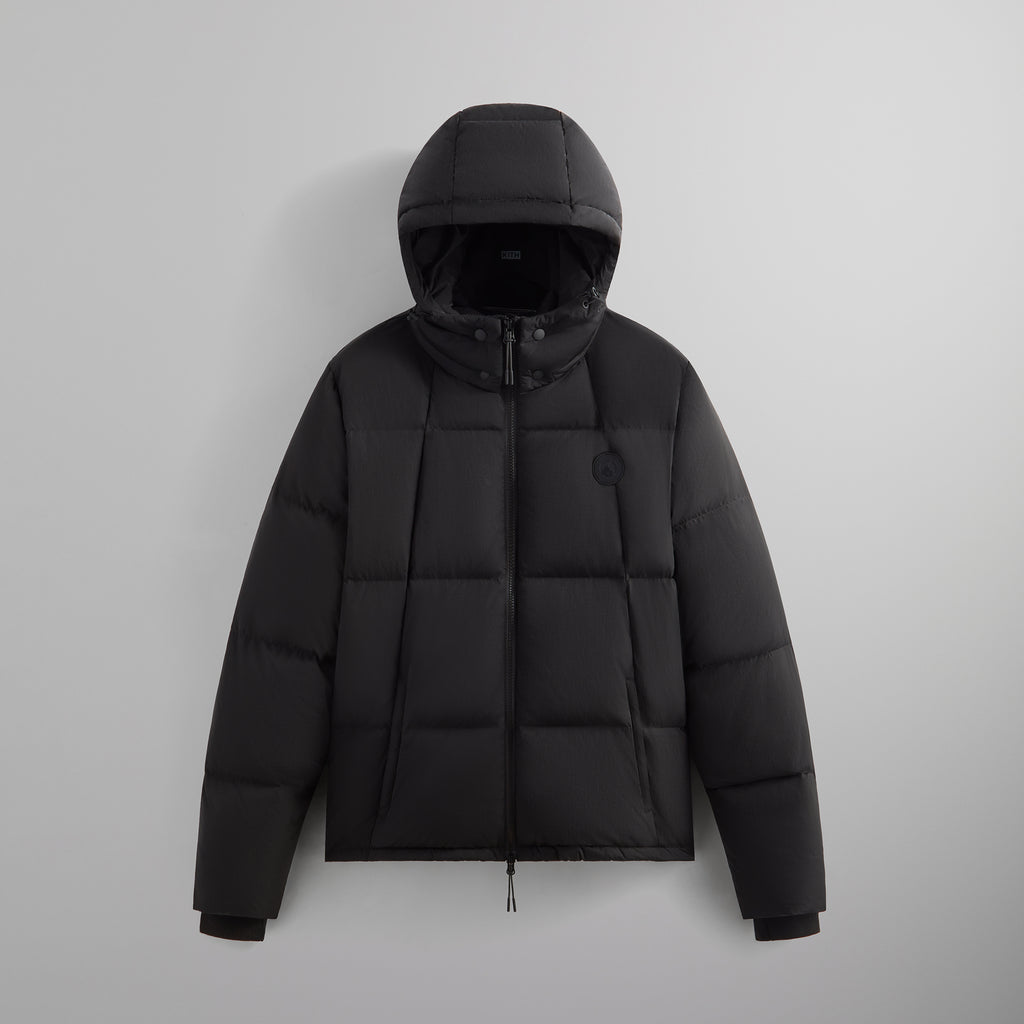 Kith Wrinkle Nylon Midi Puffer - Black