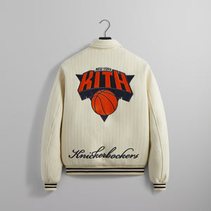 Erlebniswelt-fliegenfischenShops for the New York Knicks Wool Collared Coaches Jacket - Silk