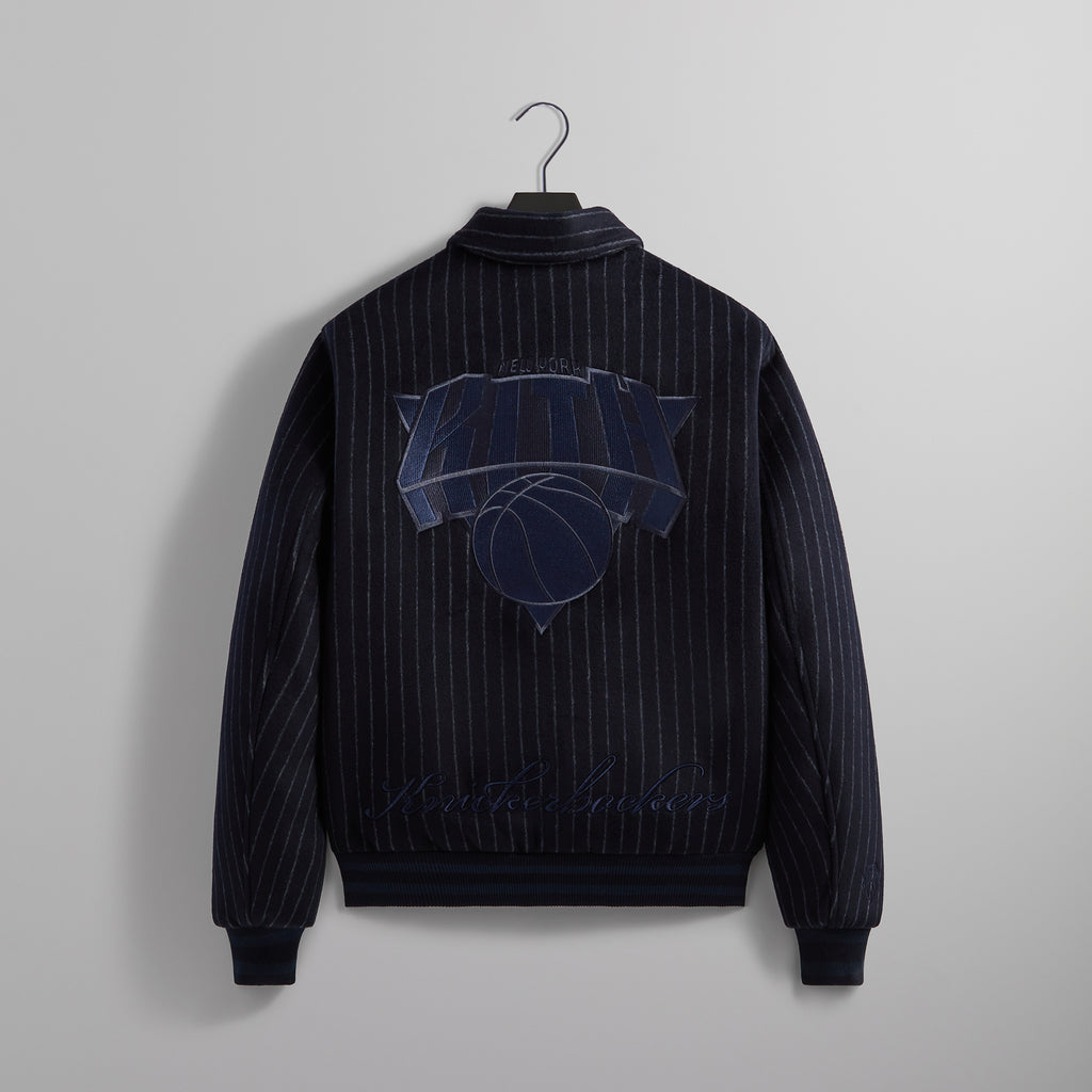 Kith for the New York Knicks Wool Collared Coaches Jacket