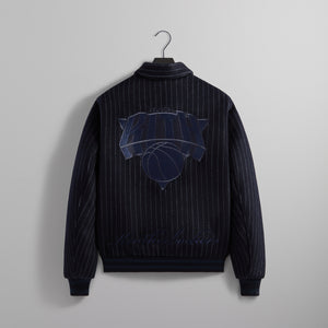 Erlebniswelt-fliegenfischenShops for the New York Knicks Wool Collared Coaches Jacket - Nocturnal