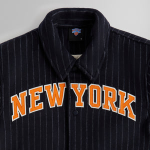 Erlebniswelt-fliegenfischenShops for the New York Knicks Wool Collared Coaches Jacket - Nocturnal