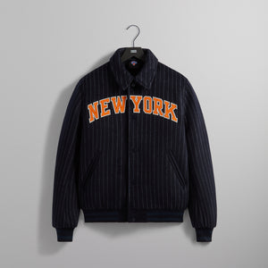 UrlfreezeShops for the New York Knicks Wool Collared Coaches Jacket - Nocturnal