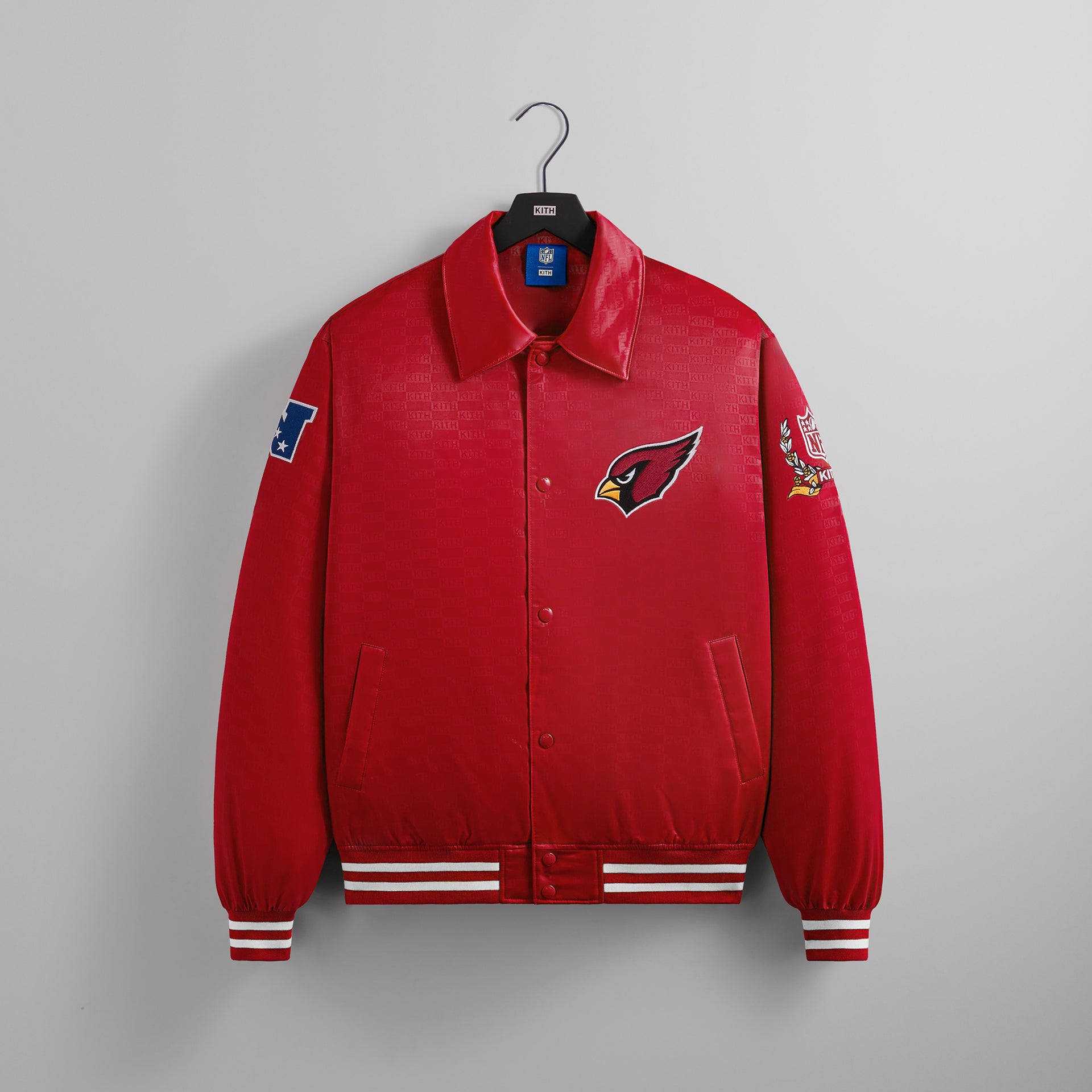 Kith for the NFL: Cardinals Satin Bomber Jacket - Modified
