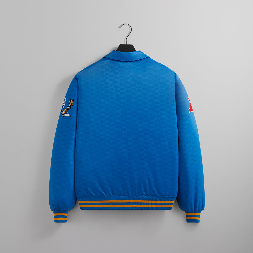 Kith for the NFL: Lions Satin Bomber Jacket - Chain