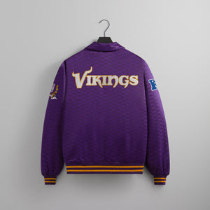 Kith for the NFL: Vikings Satin Bomber Jacket - Cover