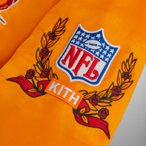 Kith for the NFL: Buccaneers Satin Bomber Jacket - Cone