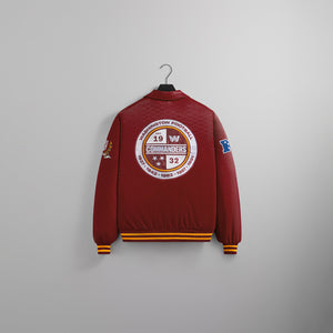 Kith for the NFL: Commanders Satin Bomber Jacket - Prompt