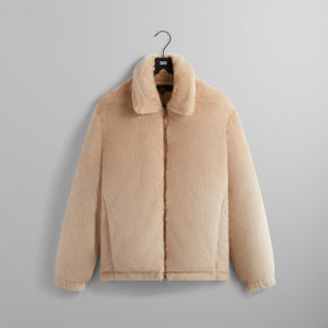 UrlfreezeShops Lloyd Faux Fur Coaches Jacket - Veil