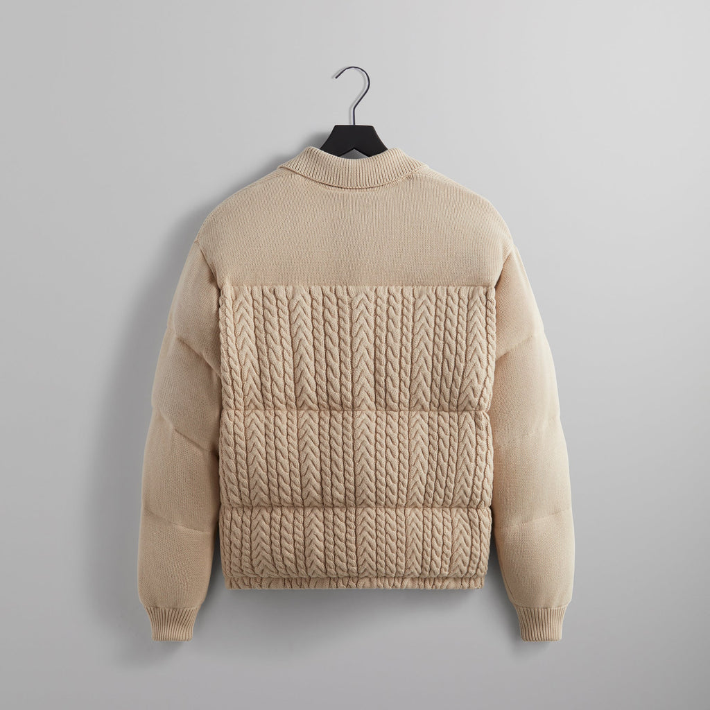 Kith Puffed Stiles Knit Trucker Jacket - Canvas XL