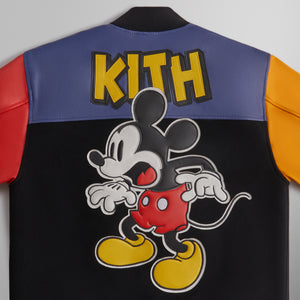 Disney | Kith for Mickey & Friends Wool Varsity Jacket - Black