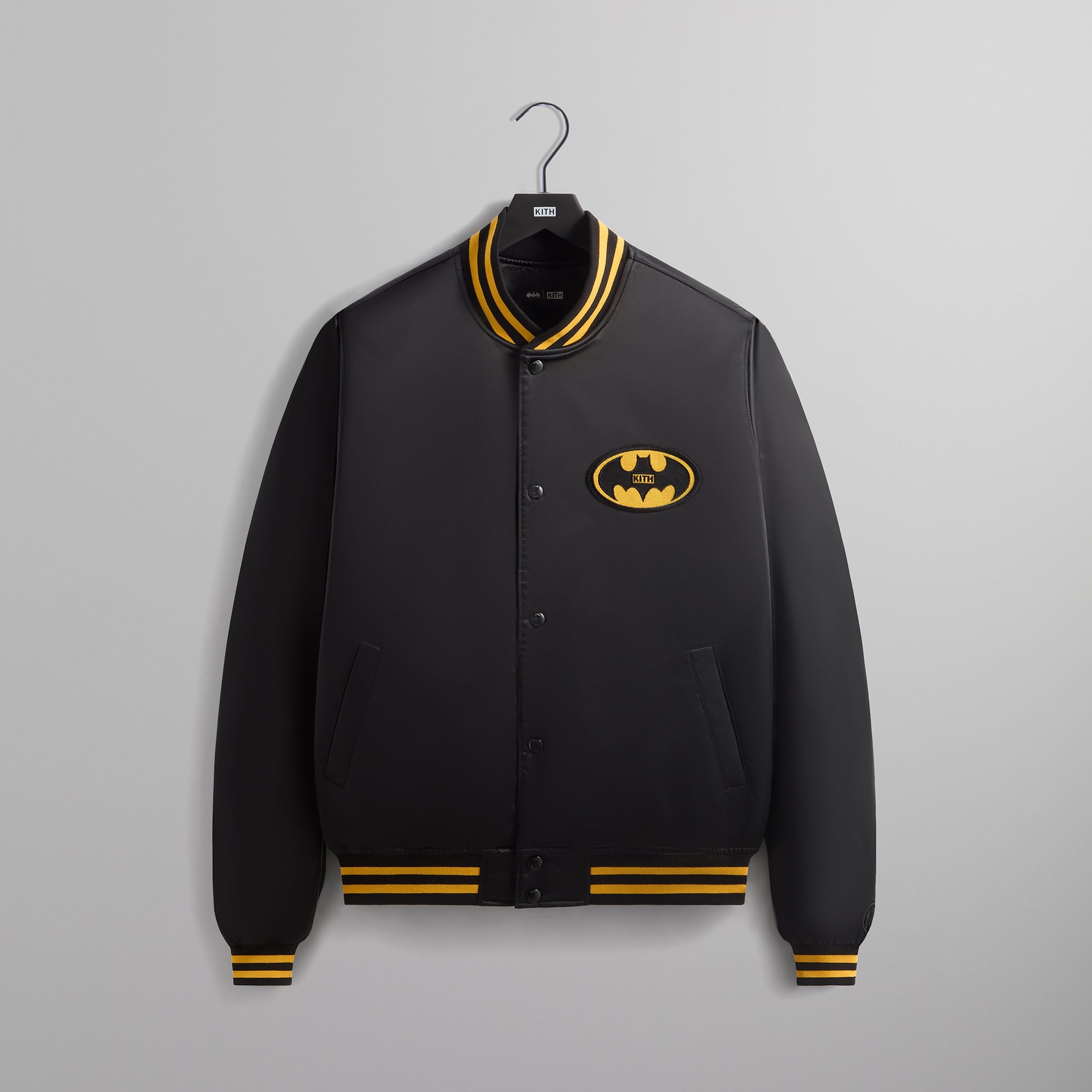 Batman | Erlebniswelt-fliegenfischenShops Satin Bomber Jacket - Black
