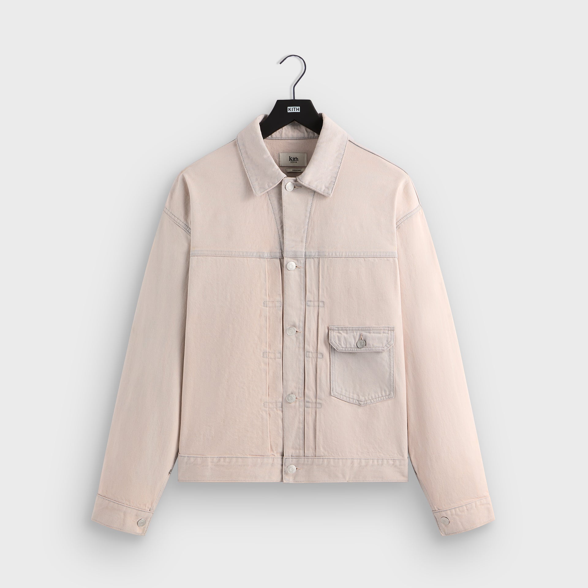 Kith Alonzo Denim Jacket - Washed Pastel