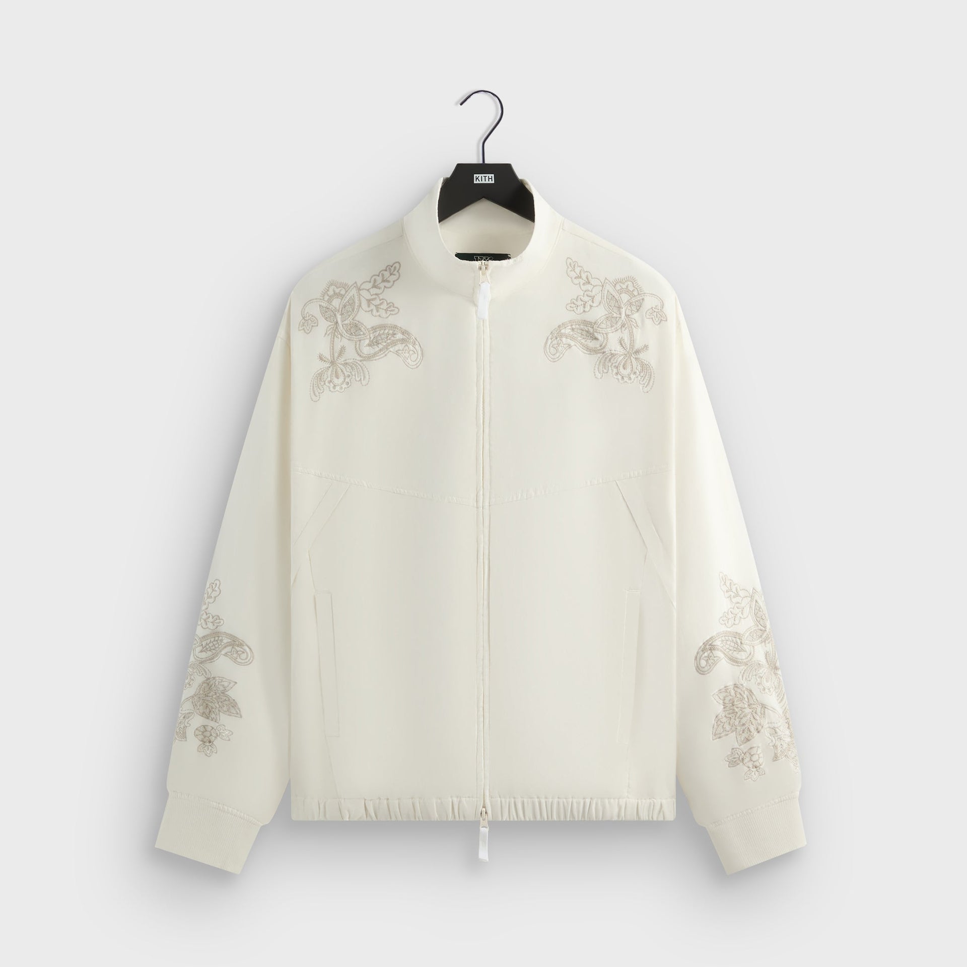 Kith for Wilson Embroidered Mesh Track Jacket - White