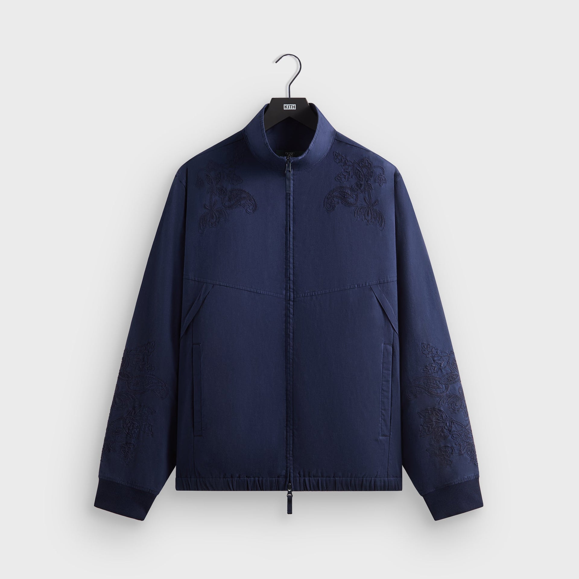 Kith for Wilson Embroidered Mesh Track Jacket - Nocturnal