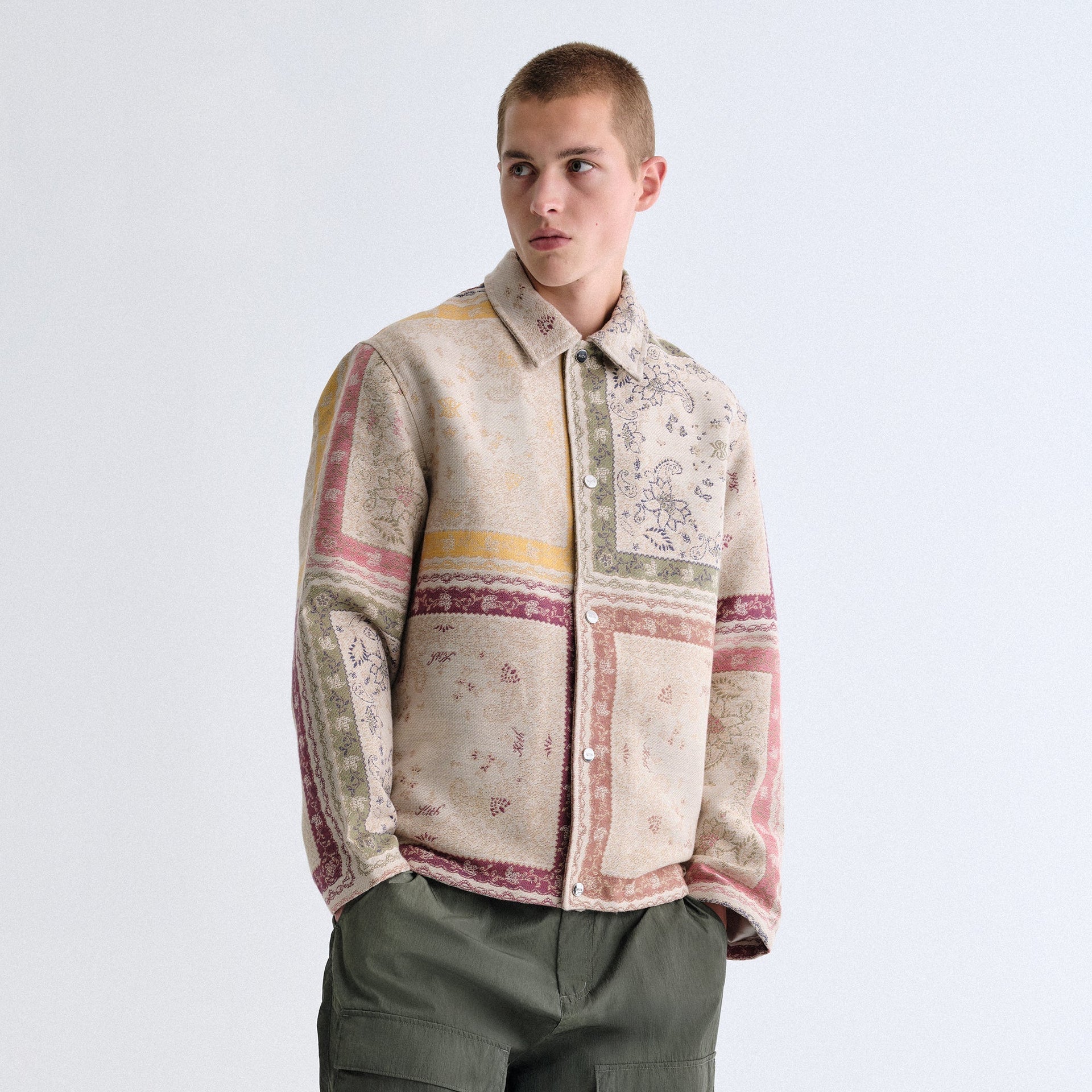 Erlebniswelt-fliegenfischenShops Paisley Tapestry Coaches Jacket - Waffle