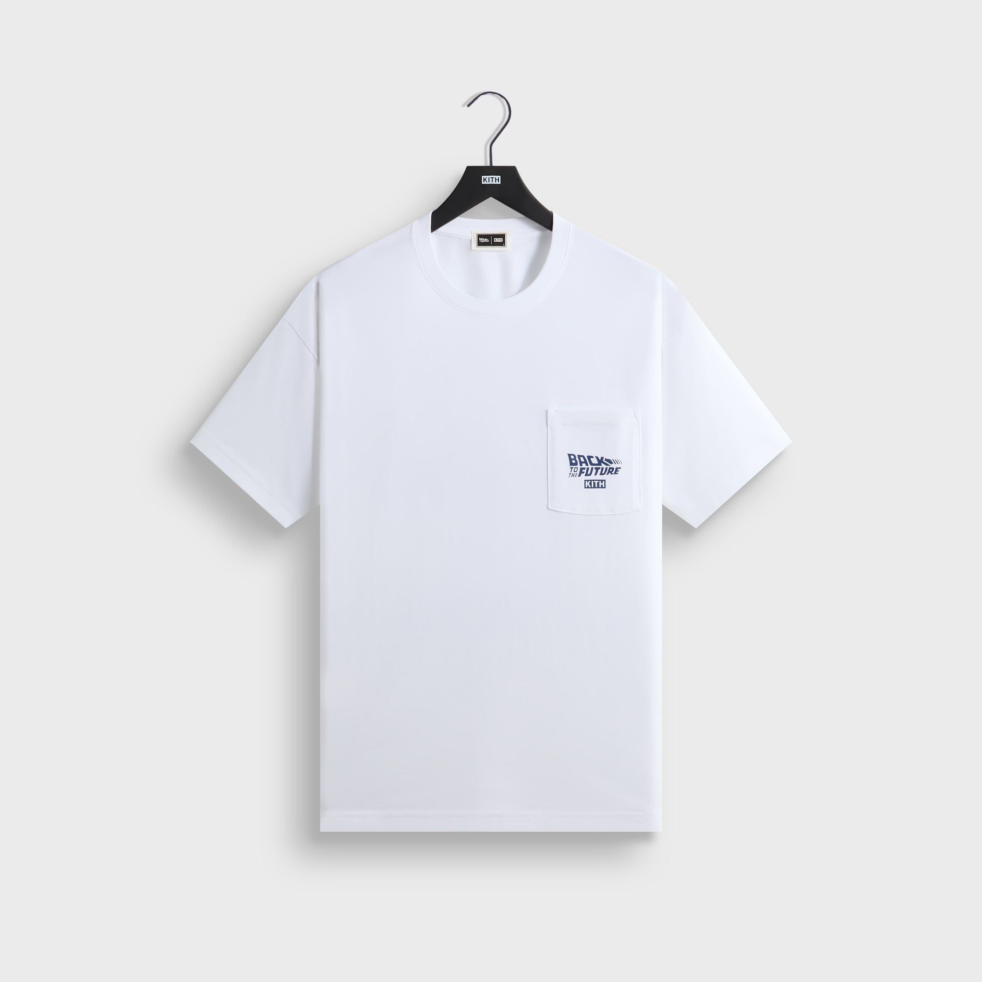 Kith for Back to the Future Blueprint Standard Crispy Pocket Tee - Whi