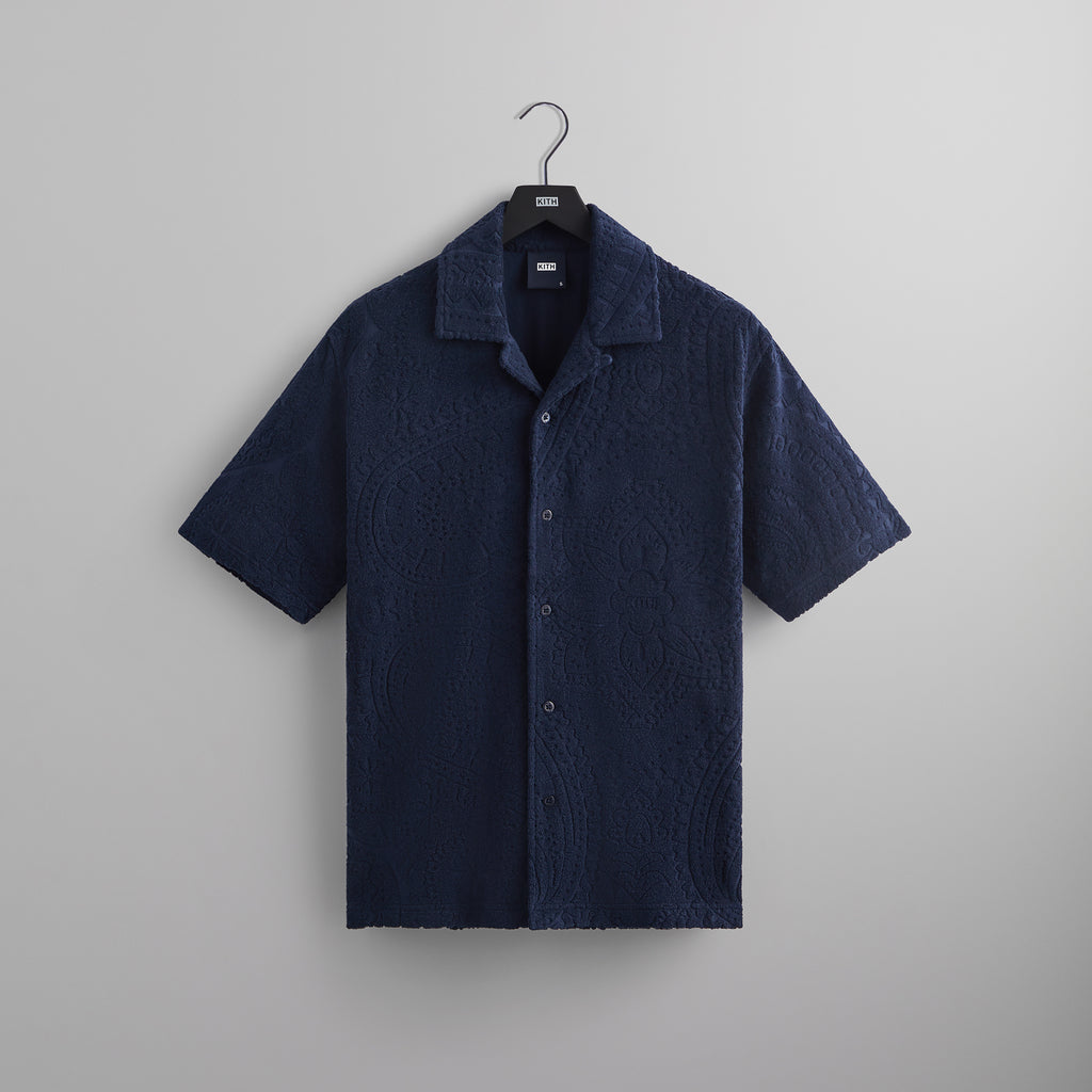 Kith Camp Collar Seersucker Shirt Mサイズお探しの方是非 - aconsoft.com