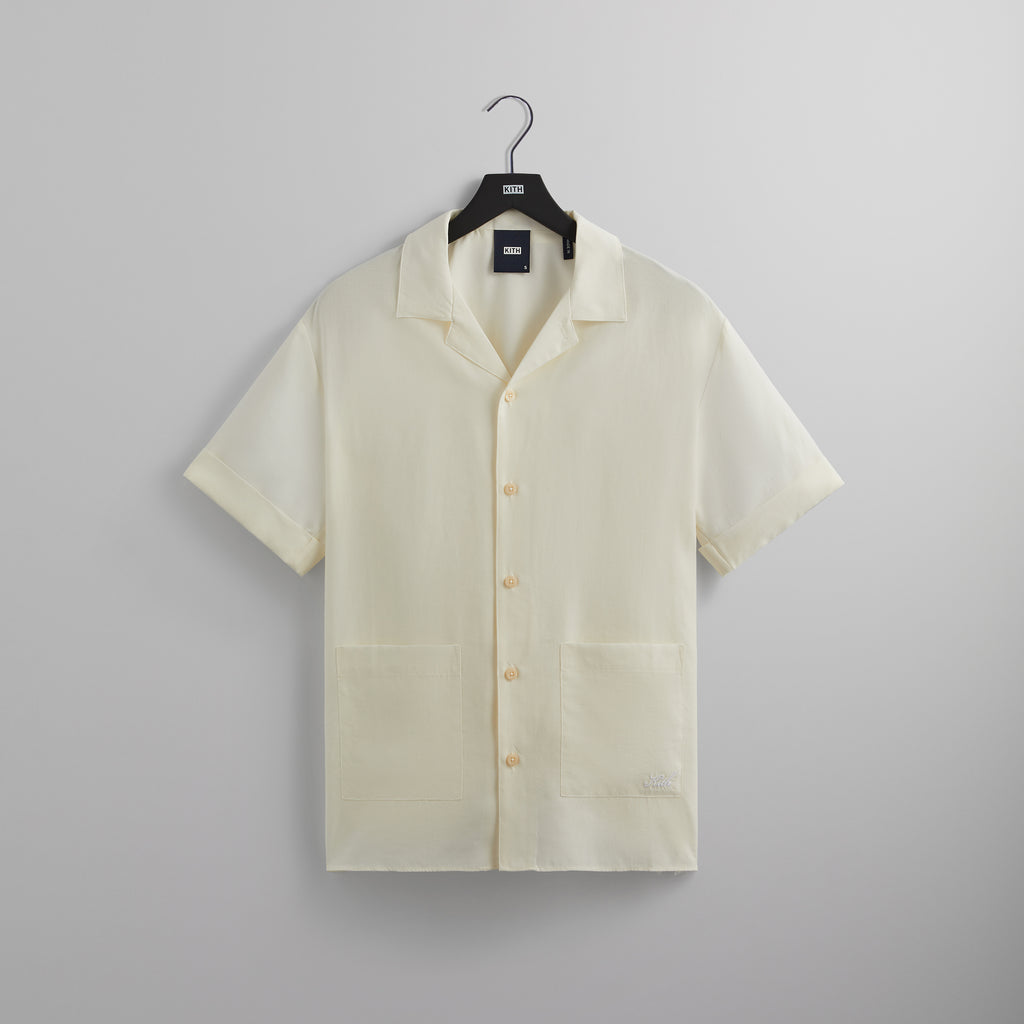 Kith Cupro Linen Reade Shirt - Sandrift