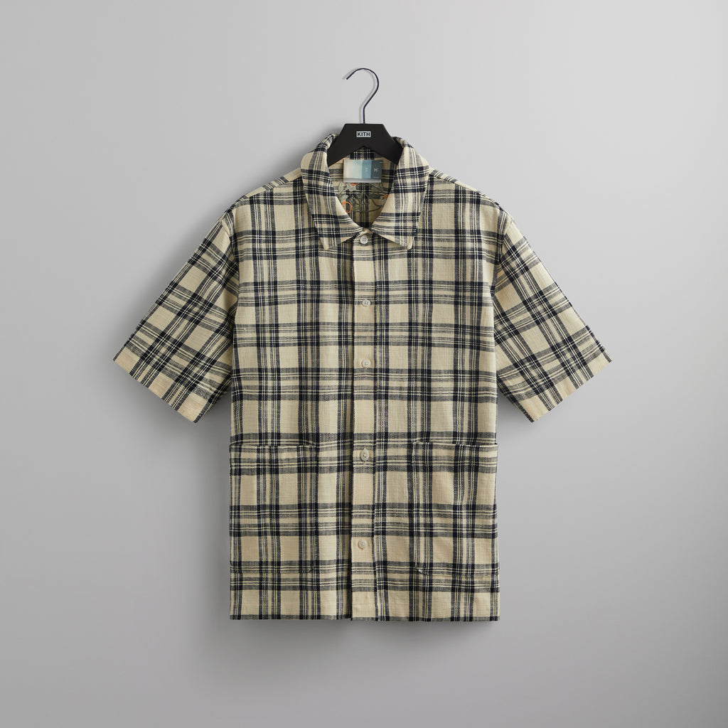 Kith Boxy Collared Overshirt - Nocturnal