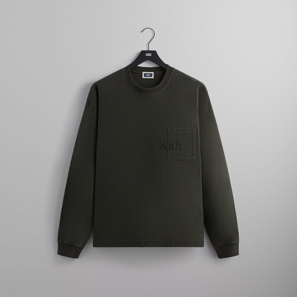 Kith Long Sleeve Quinn Tee - Monarch