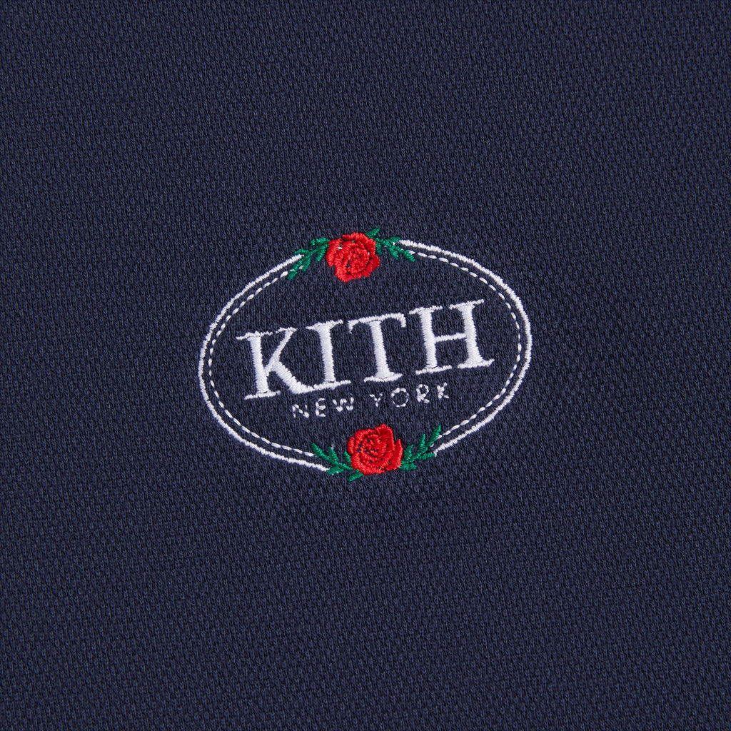 公式初売 KITH 胸刺繍ロゴ ロンT【L】 - トップス