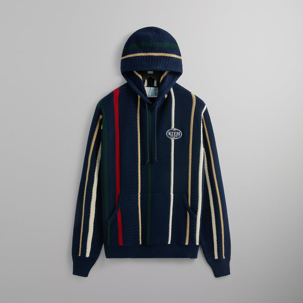 Kith Textured Knit Moore Hoodie - Nocturnal