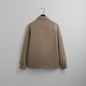 Kith Quilted Interlock Ginza Shirt - Quicksand