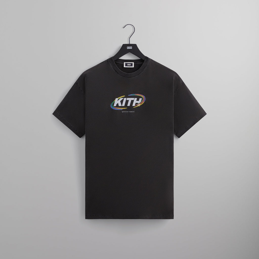 Kith Spiral Vintage Tee Black